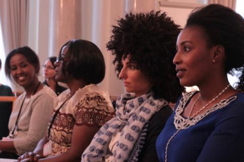 Participants at an ODIHR workshop for women of African descent, Warsaw, 29 May 2014. (OSCE/Murat Gungor)